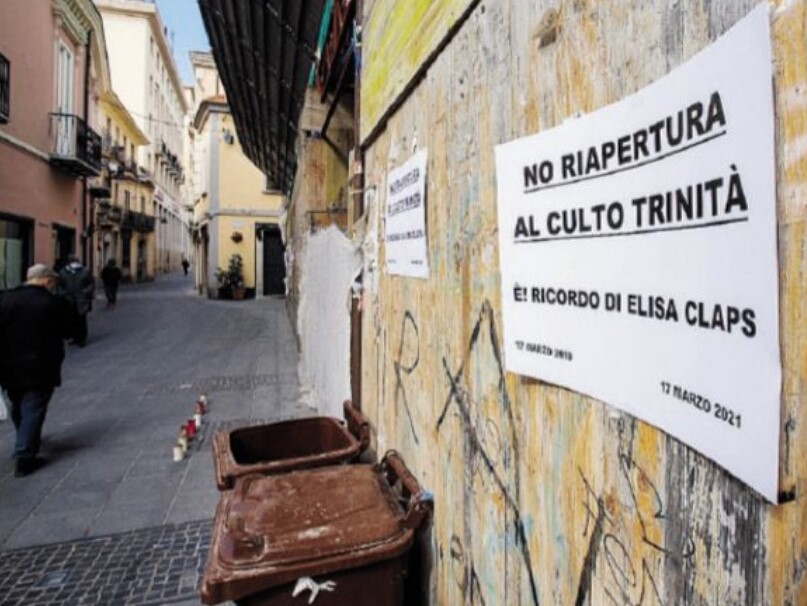 ELISA CLAPS È LA NUOVA SANTA MARIA GORETTI?POLEMICHE A POTENZA PER LA RIAPERTURA DELLA CHIESA – PER VOLONTÀ DEL PAPA – DOVE È STATO RITROVATO IL CORPO DELLA RAGAZZA